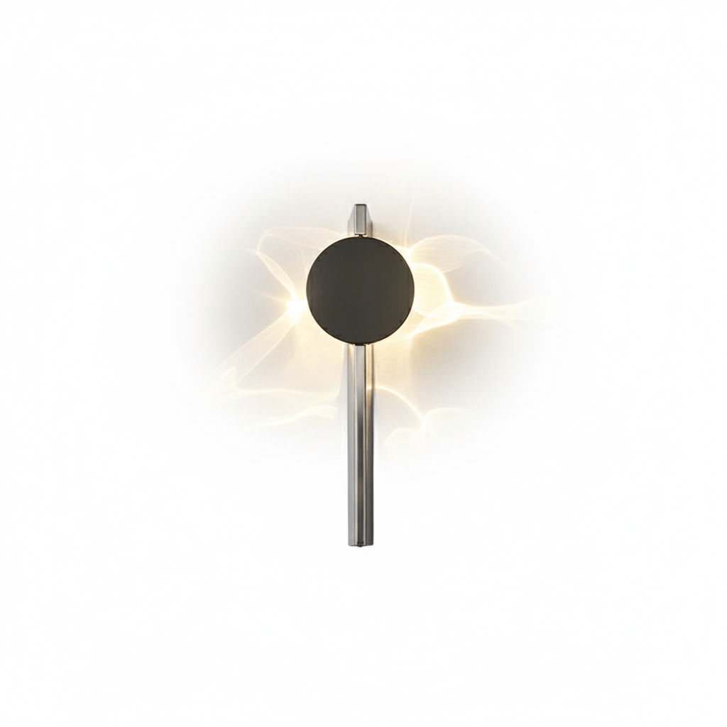 Pethr Wave Minimalistische wandlamp van staal