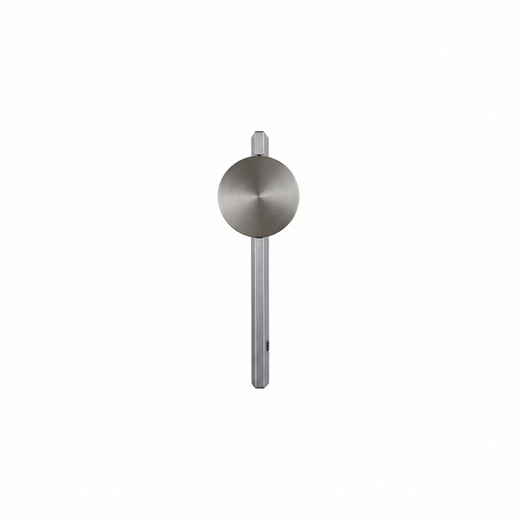 Pethr Wave Minimalistische wandlamp van staal
