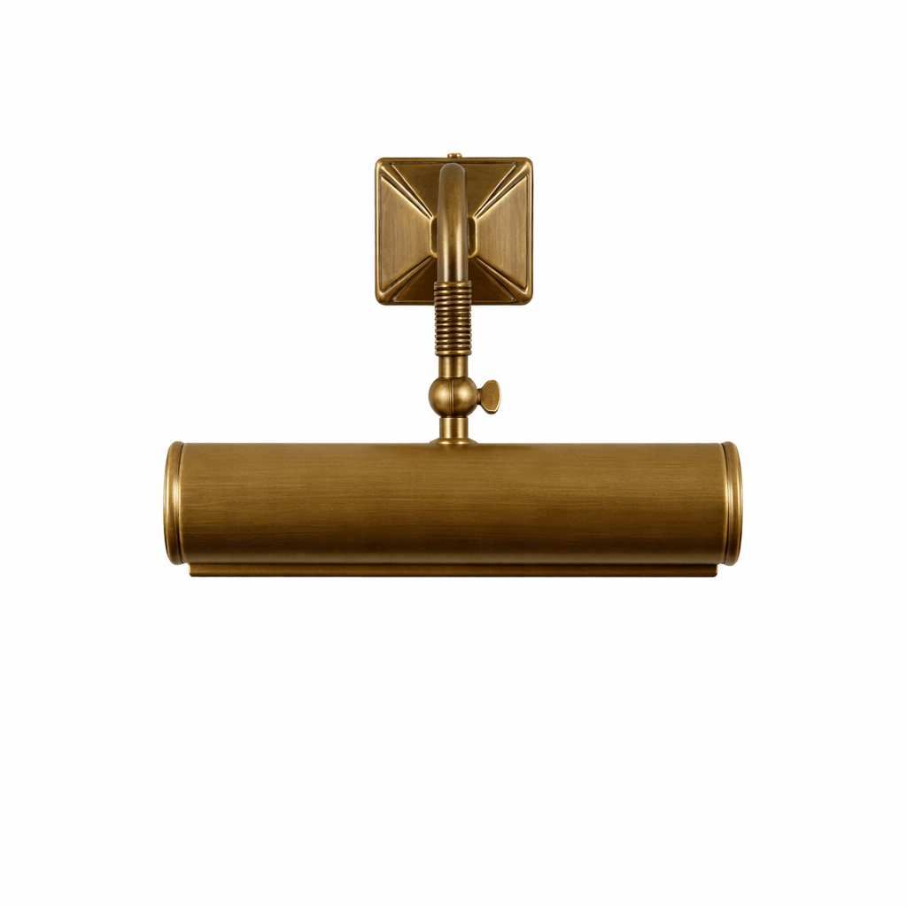 Solivielle wandlamp van messing