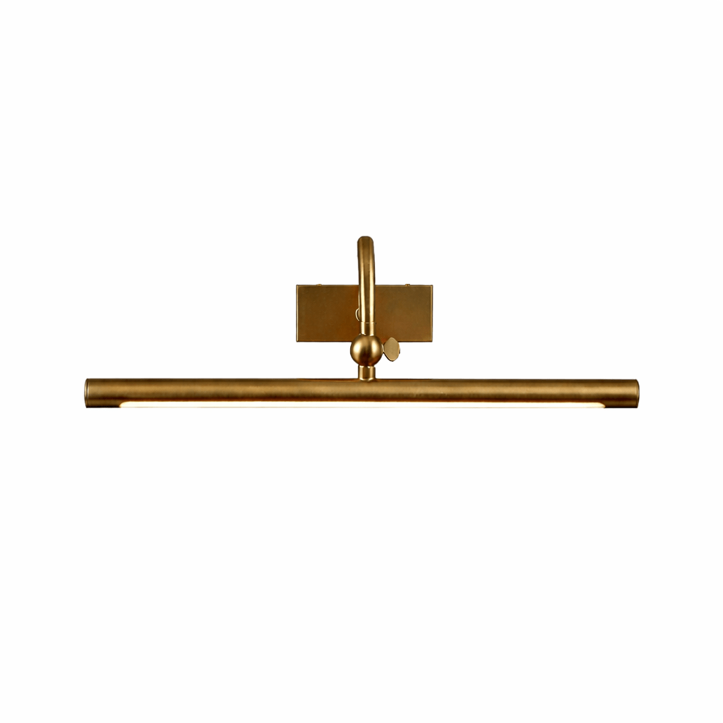 Virauaria wandlamp met goudkleurige afwerking