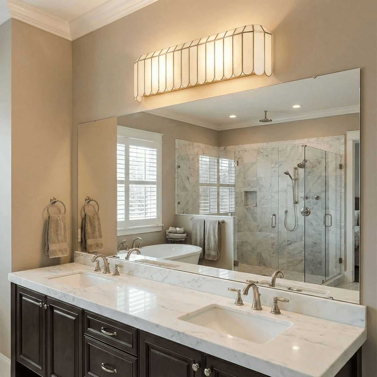Ivory Veil wandlamp