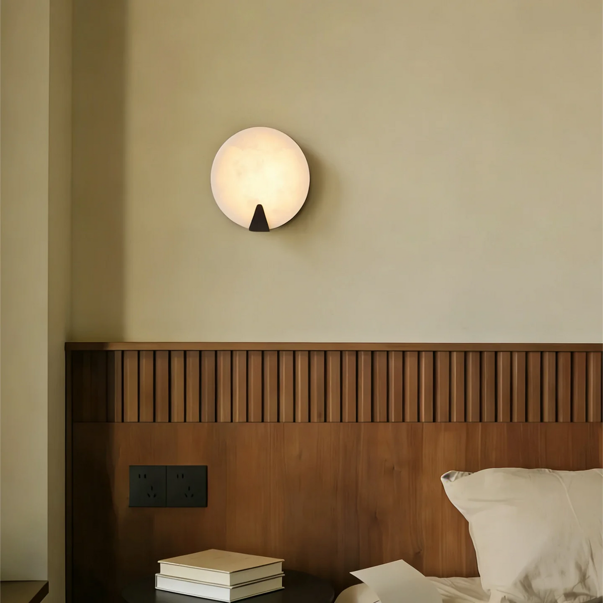 Albirira Halo albasten wandlamp