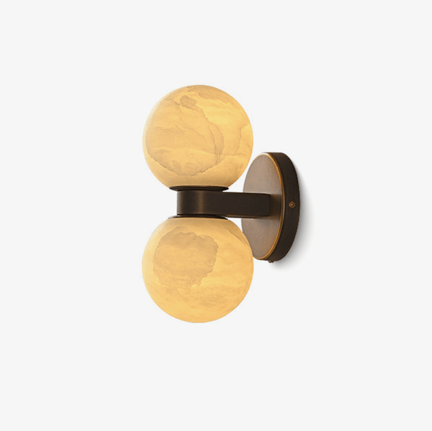 Lumenor albast Celestia Orb wandlamp