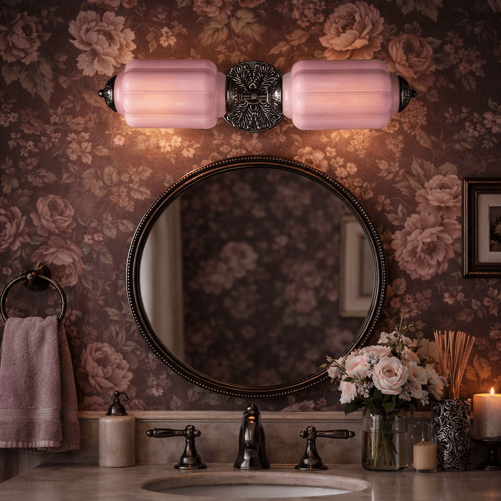 Elliot wandlamp met glazen kap