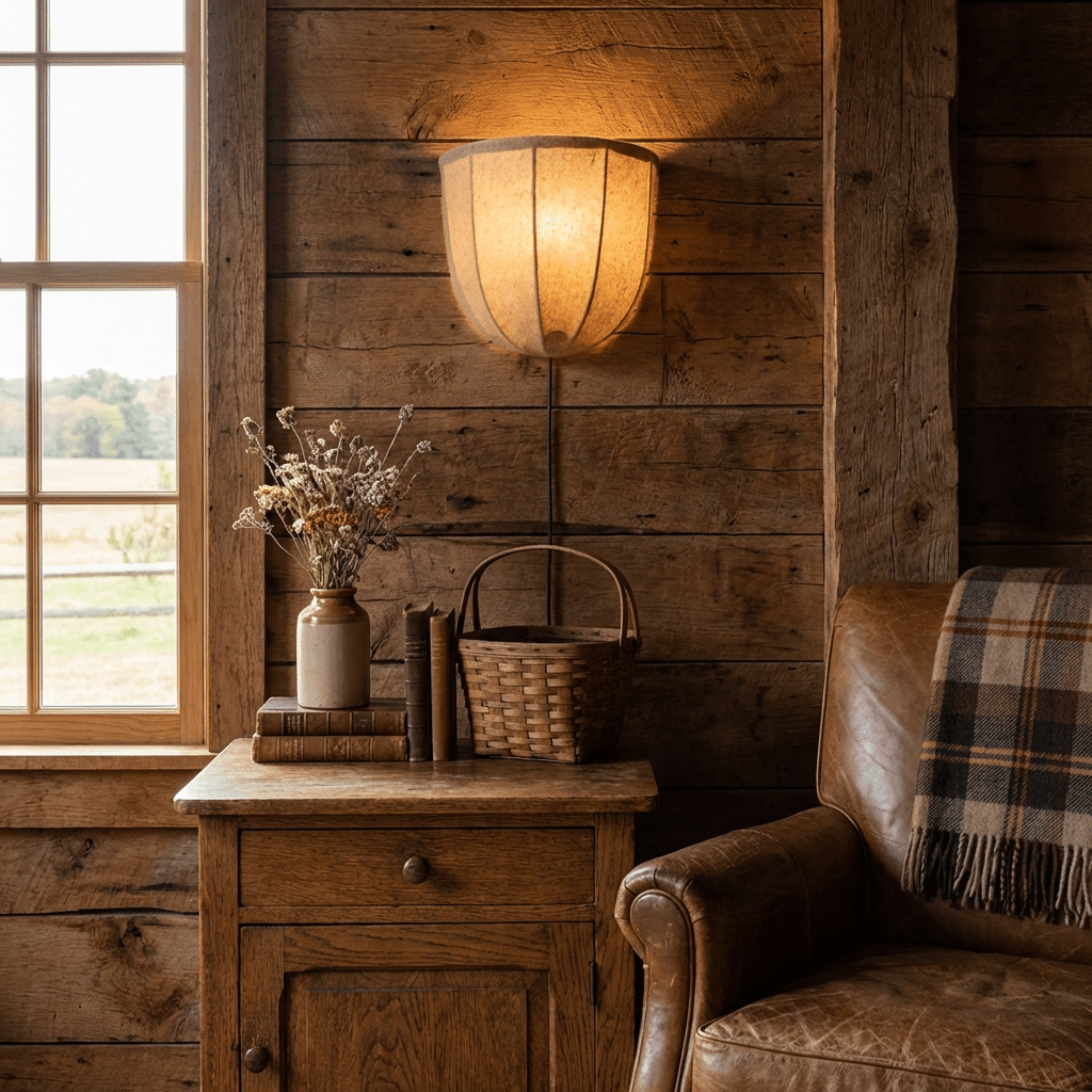 Mirienne Linen met stekker wandlamp