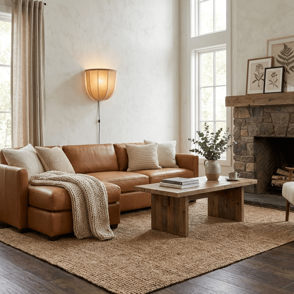Mirienne Linen met stekker wandlamp