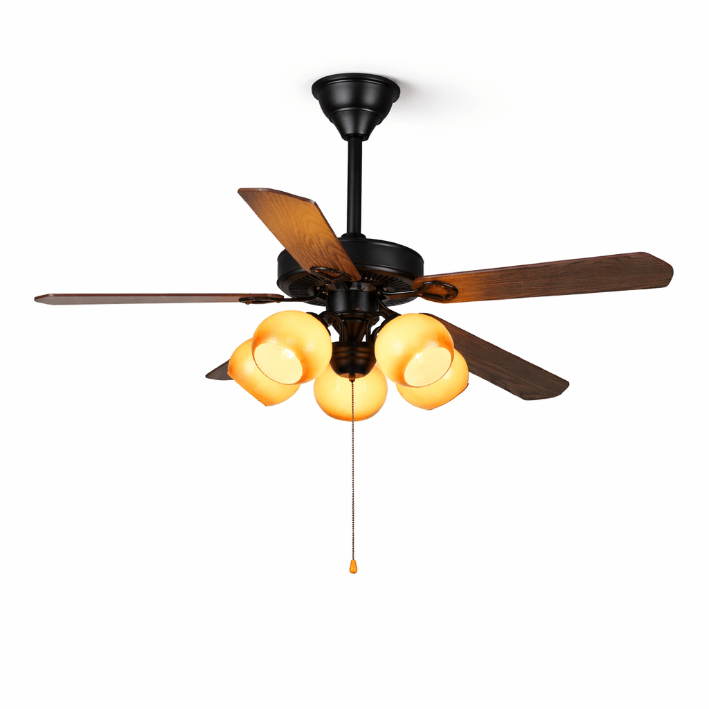 Beaumont Vintage plafondventilator met verlichting