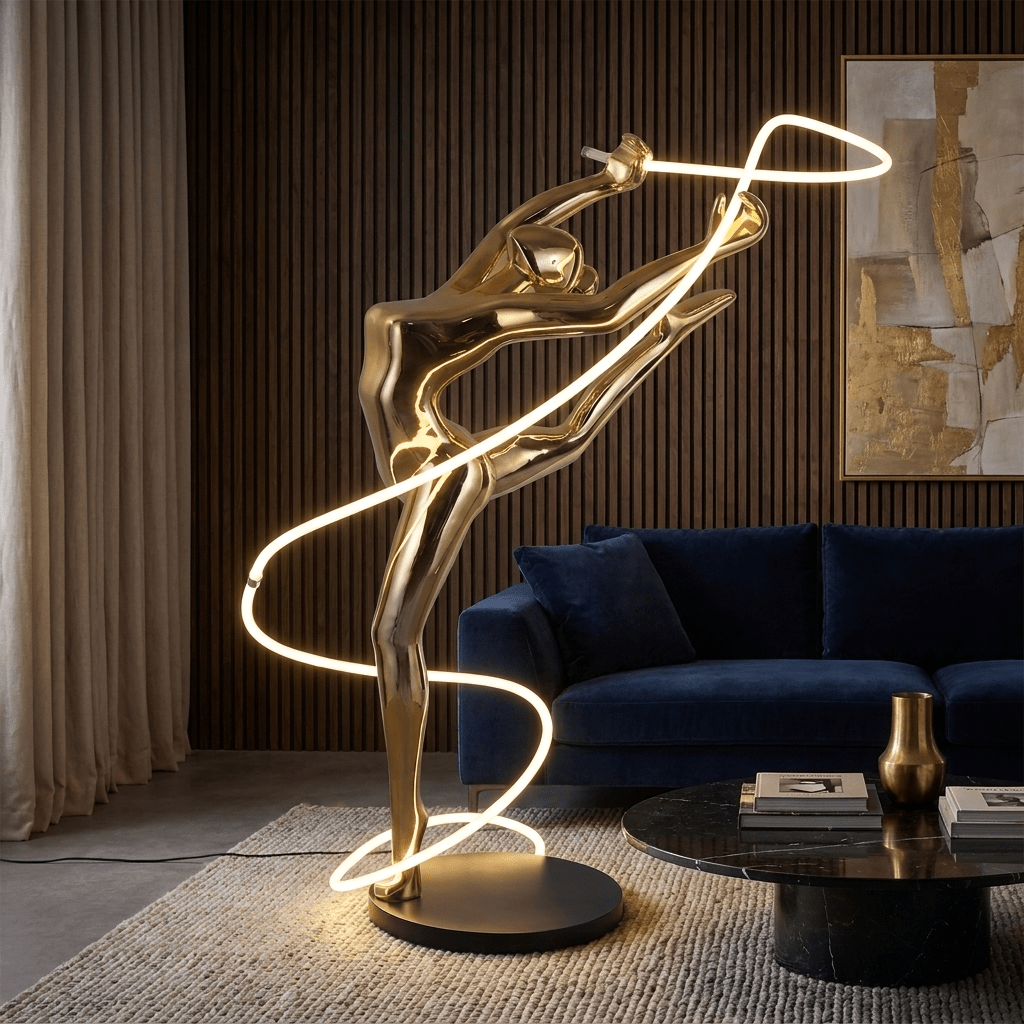 Elaeline Ribbon Dancer vloerlamp