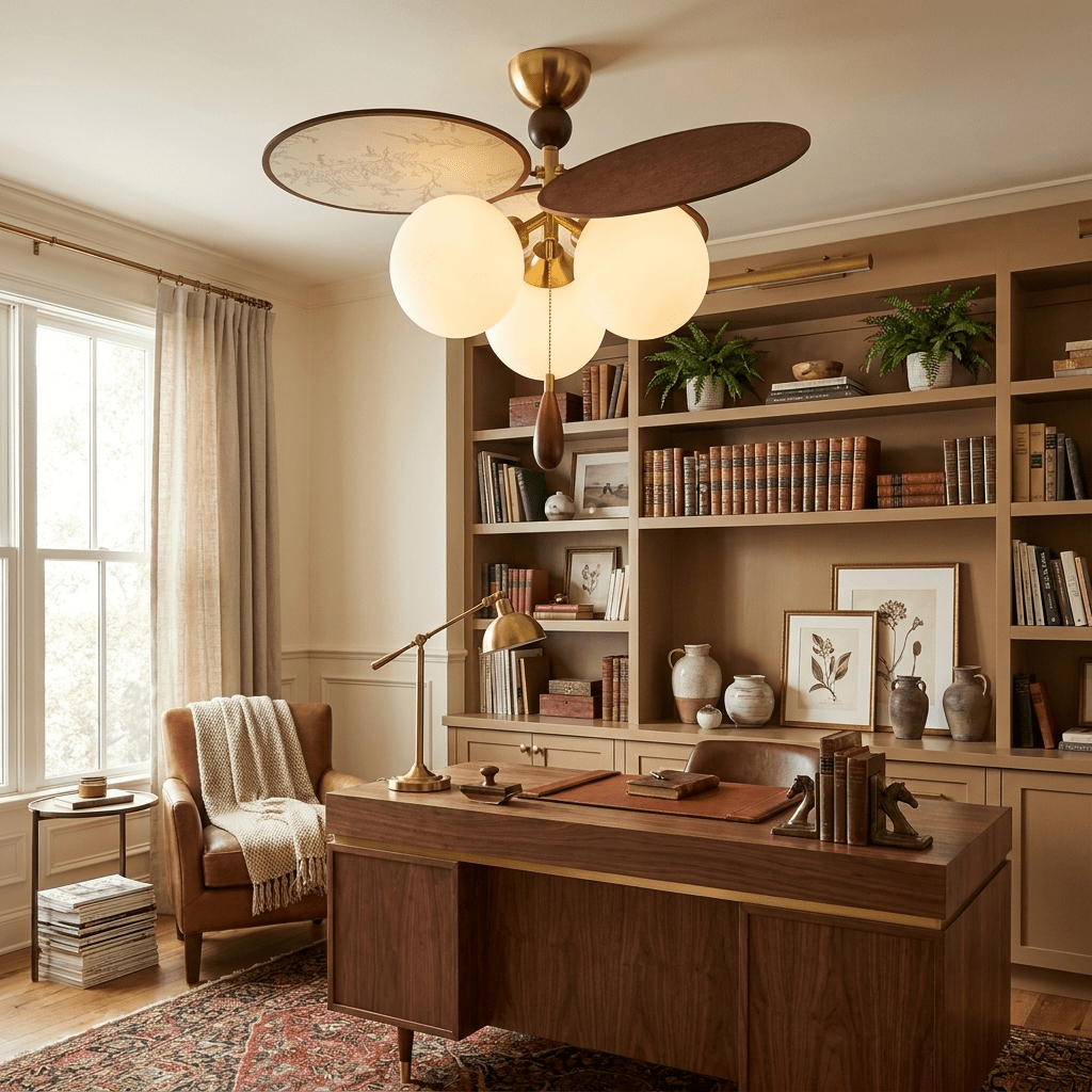Lioraella Vintage Bloemmotief plafondlamp