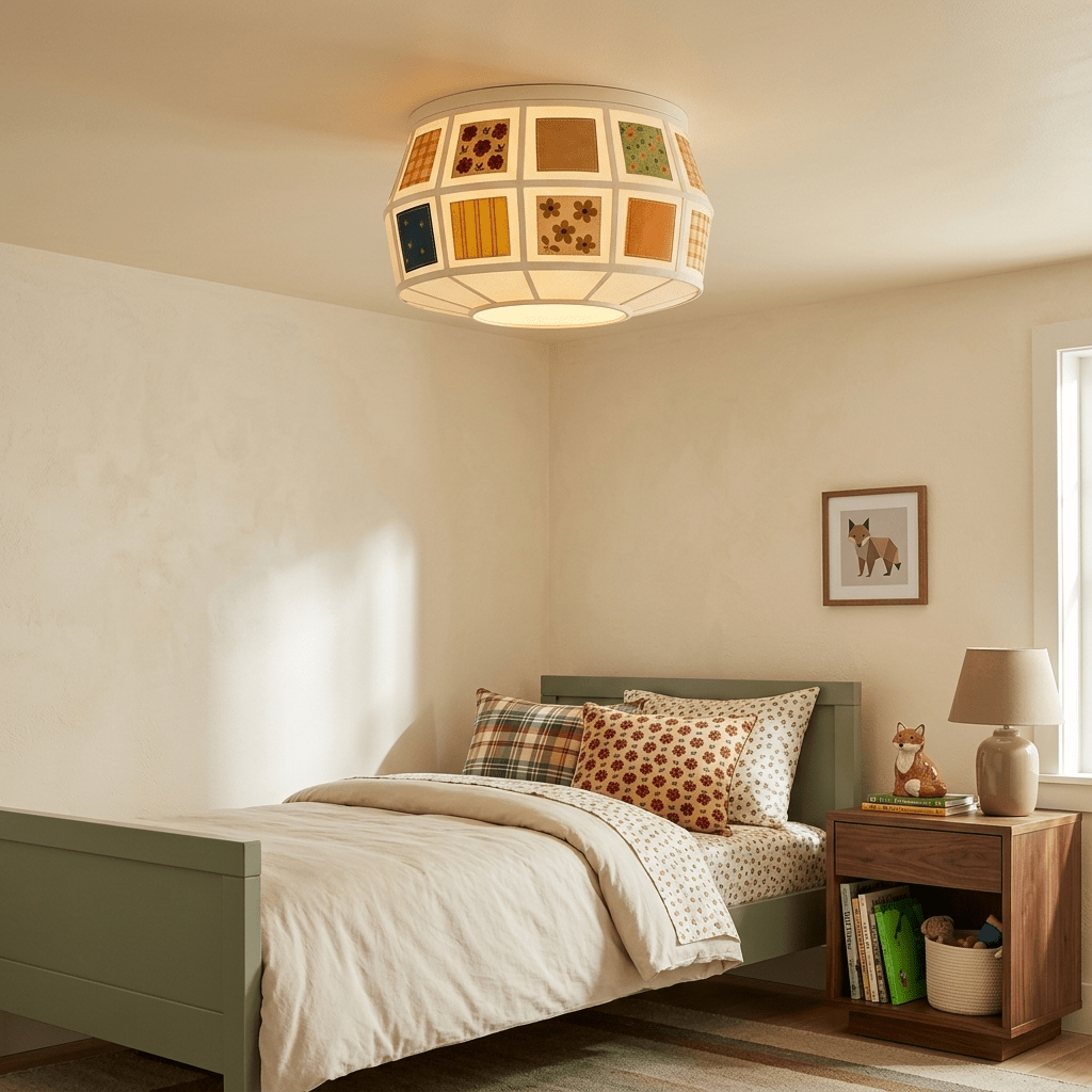 Eulalie Patchwork Quilt plafondlamp