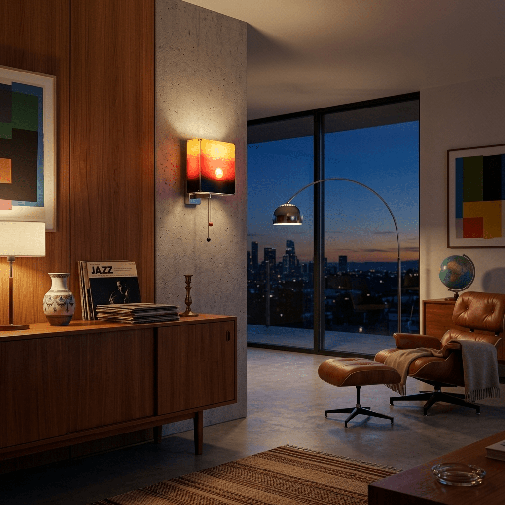 Sunset wandlamp