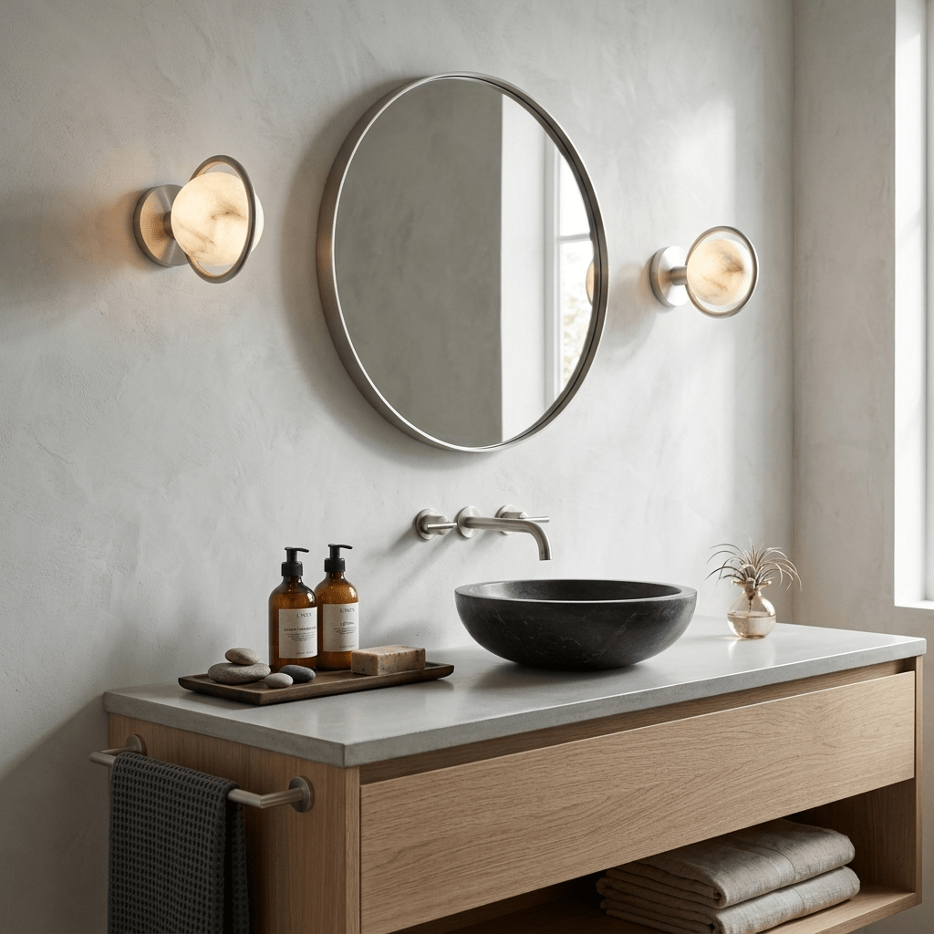 Alberira Ring albasten wandlamp