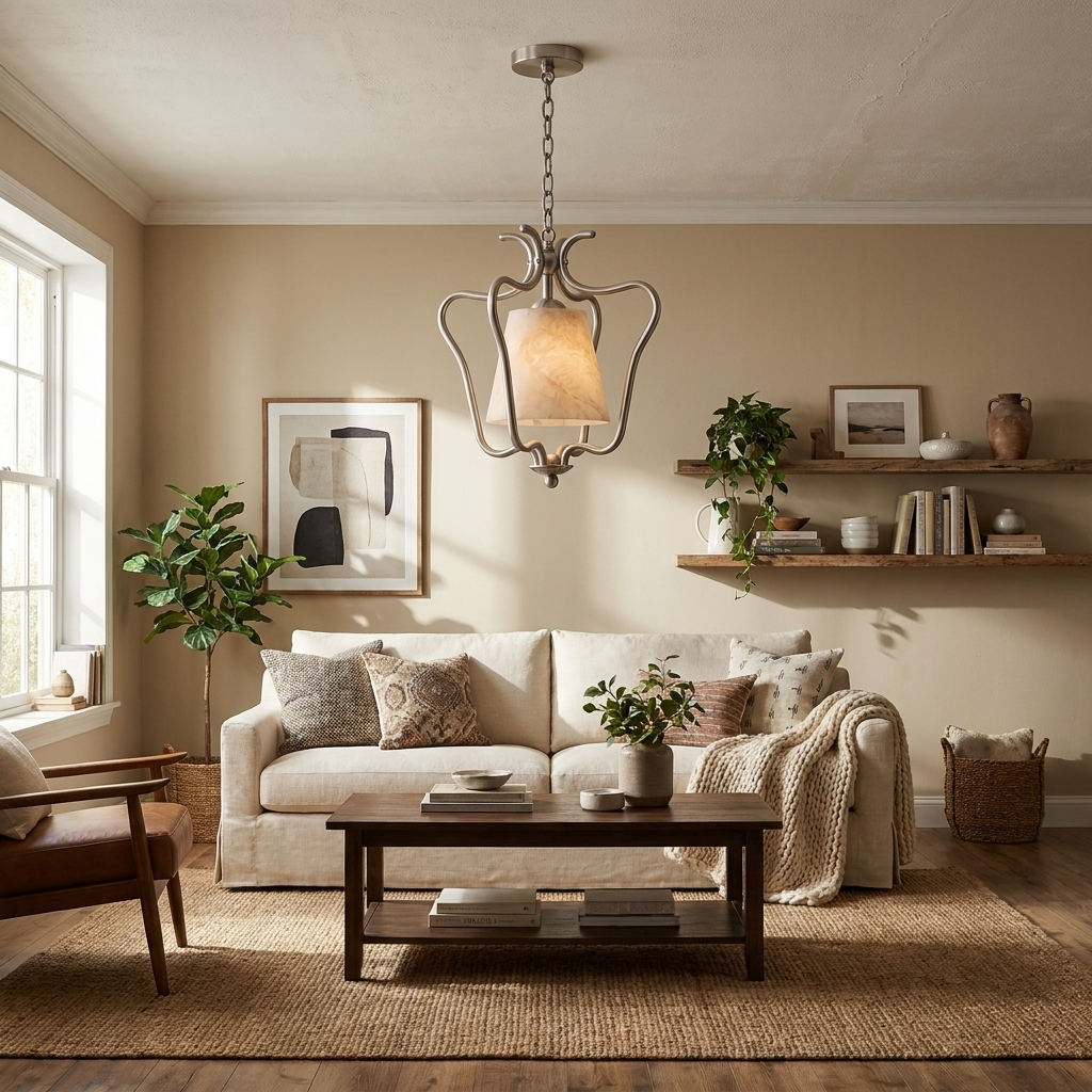Ravelmere albast wandlamp