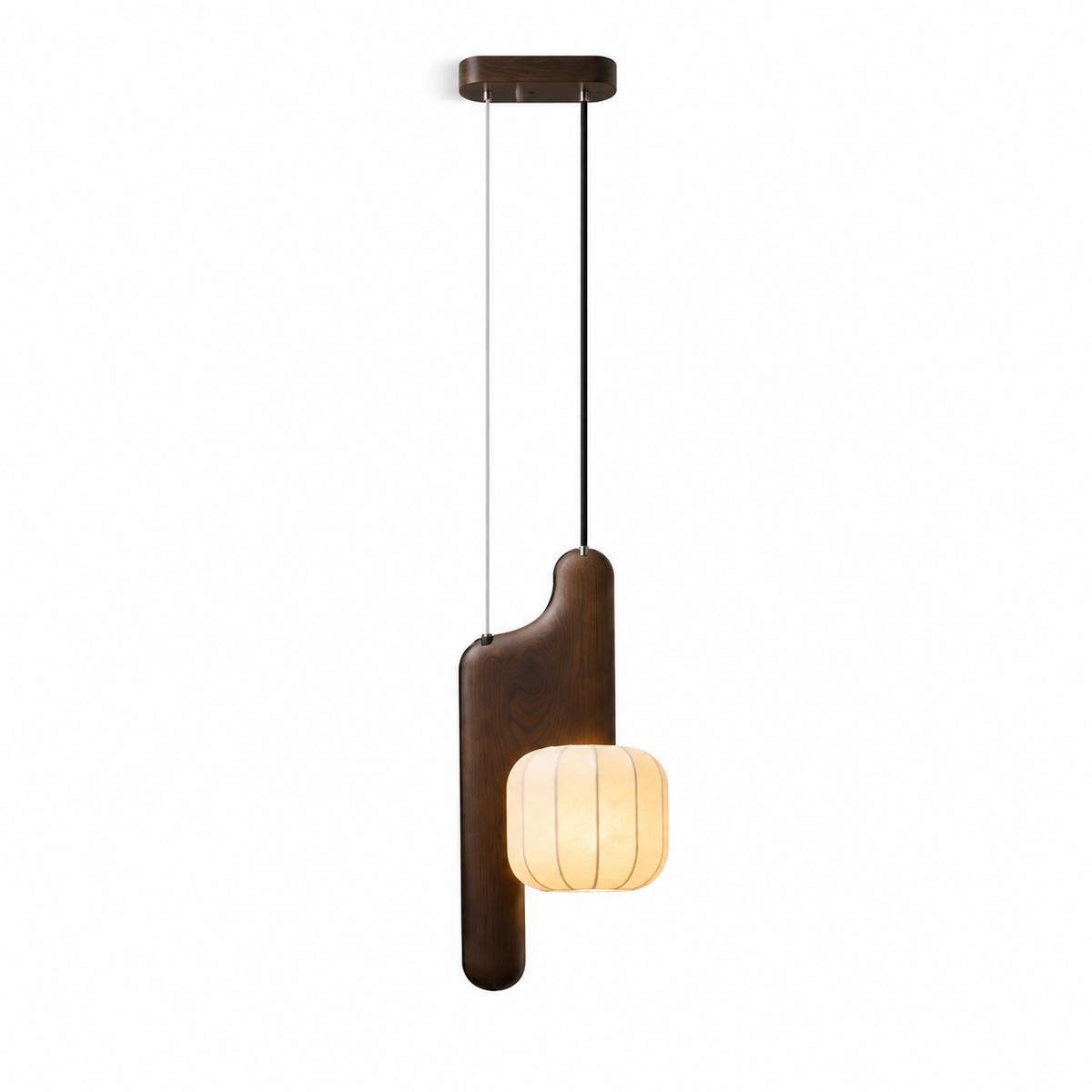 Ulverstone Hanglamp van gegolfd papier