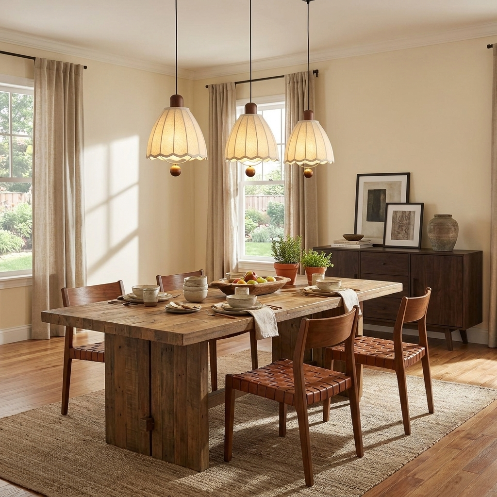 Finscombe Stoffen hanglamp