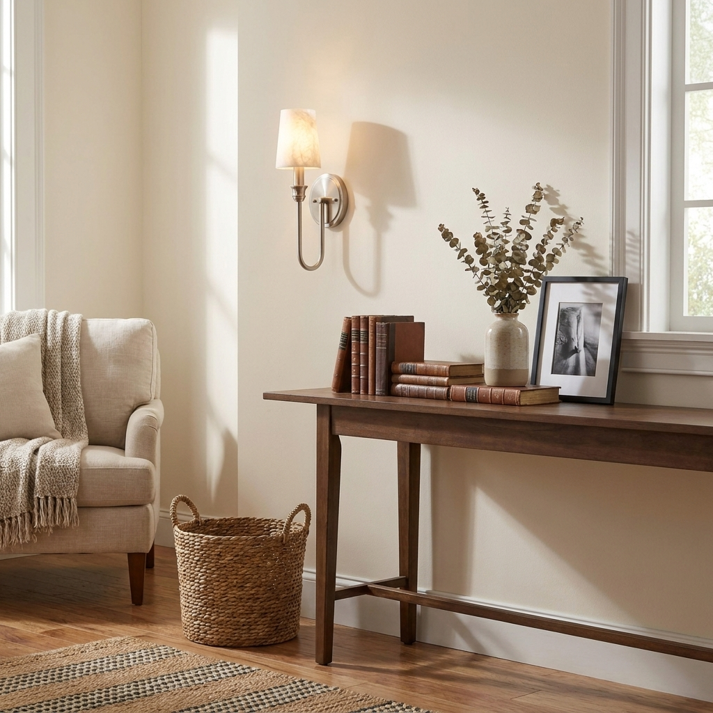 Stavernford Albasten wandlamp