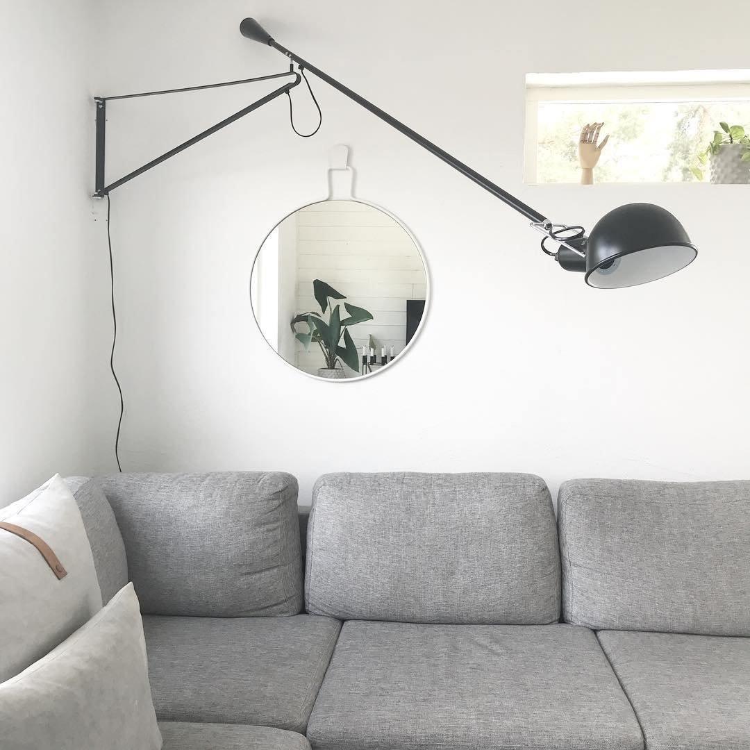 Cid moderne minimalistische wandlamp met lange arm
