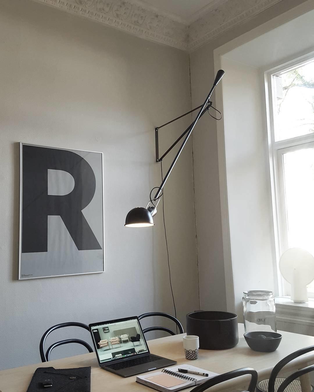 Cid moderne minimalistische wandlamp met lange arm