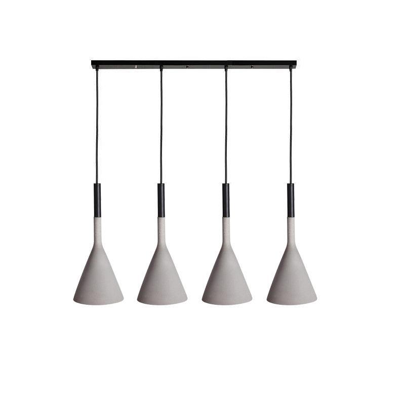 Veyloth conische betonnen hanglamp