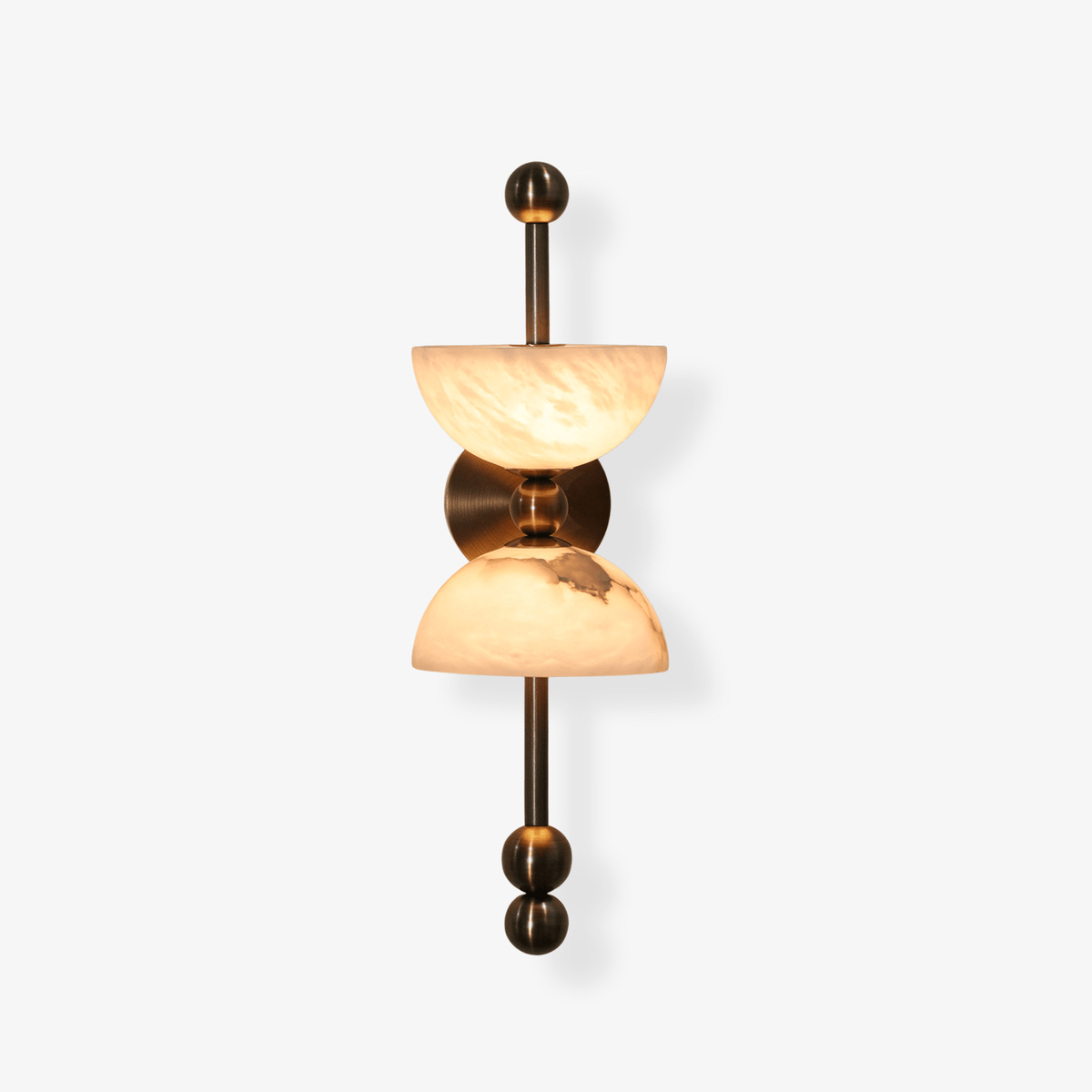 Seraphin albasten wandlamp