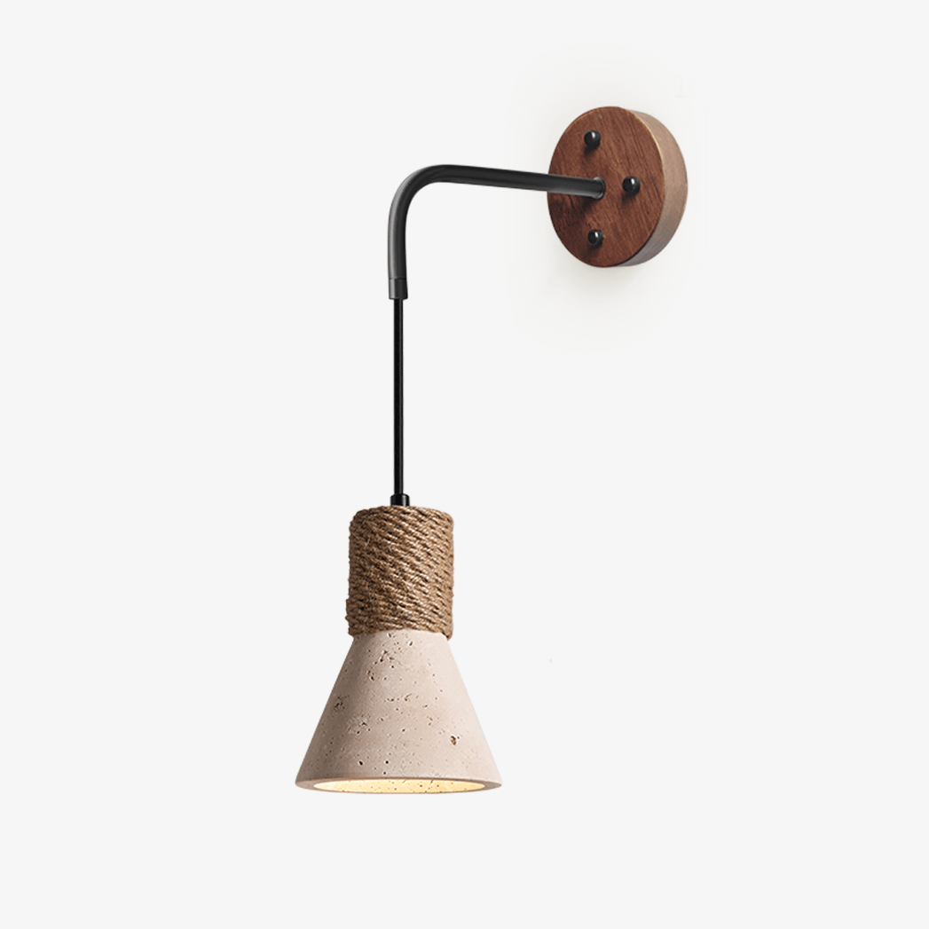 Rope Stone Cone wandlamp