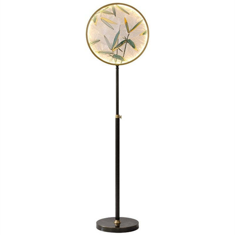 Jade Creatief LED Vloerlampen Zwart Metaal Glas Woonkamer Eetkamer