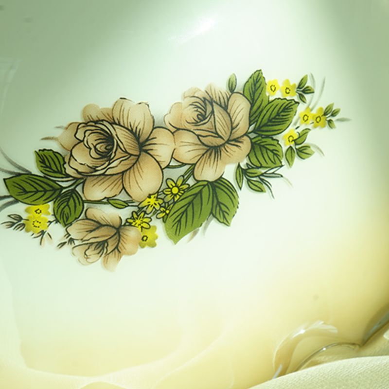 Morandi Retro Design LED Vloerlamp Lotus Bloem Vormige Metaal/Glas Eetkamer/Woonkamer