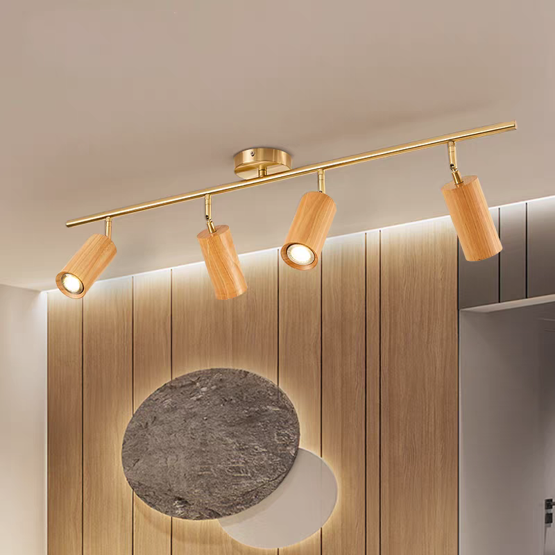 Elvarena houten LED-railverlichting