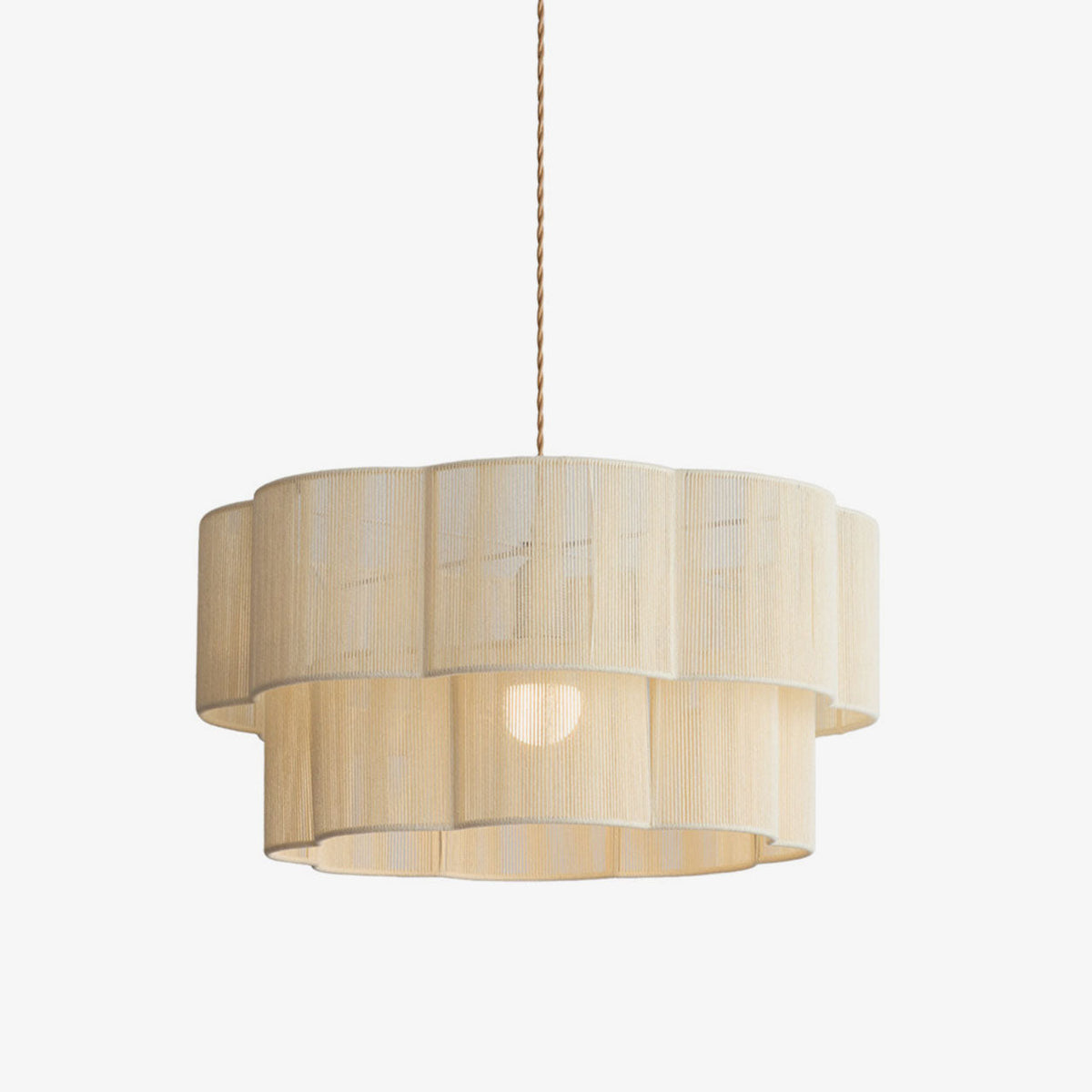 Jensoncombe Hanglamp met katoenen snoer