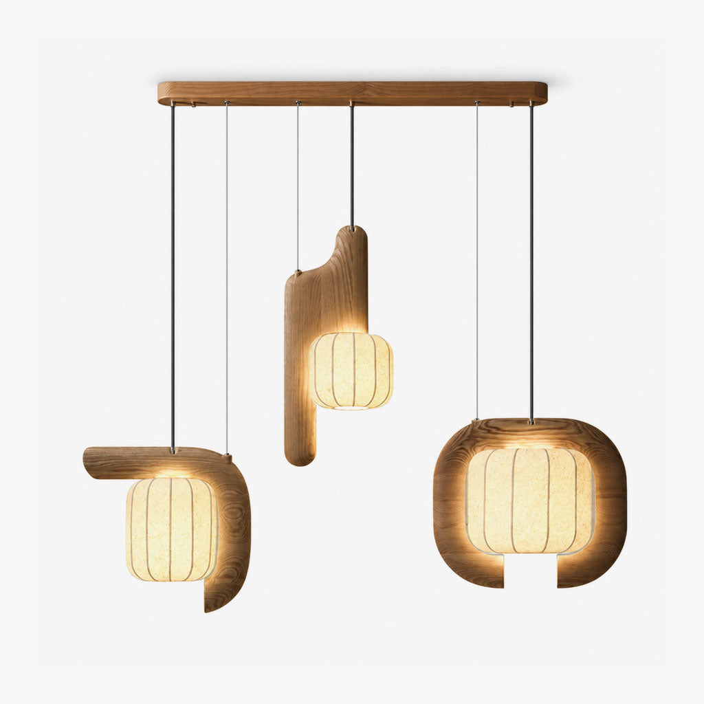 Ulverstone Hanglamp van gegolfd papier