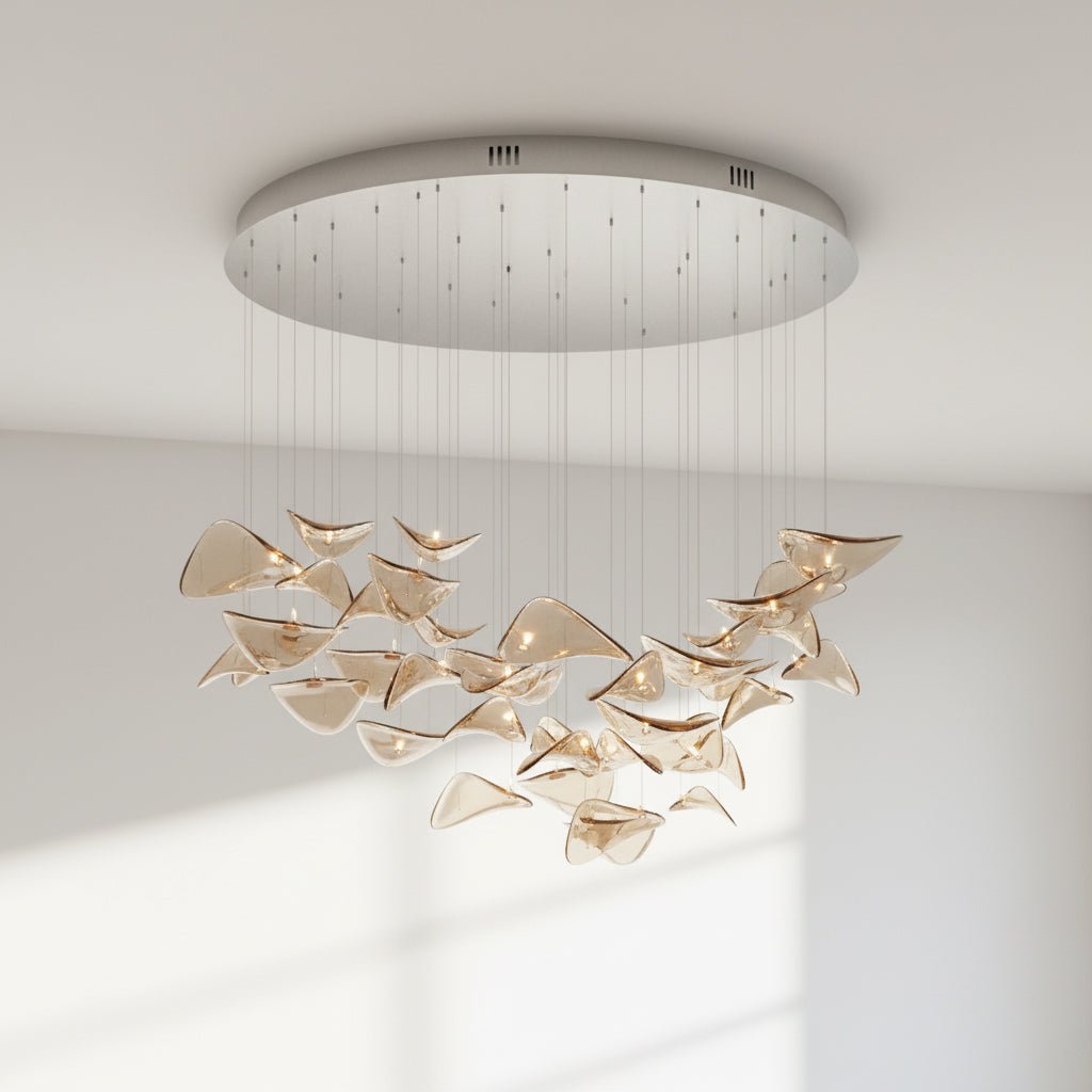 Orinthal Wave Floating Leaf Kroonluchter