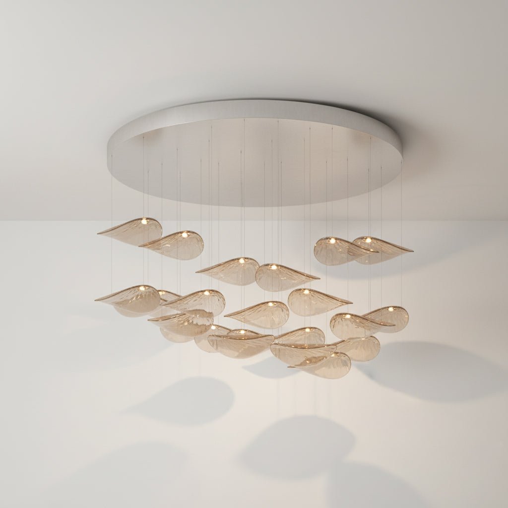 Orinthal Wave Floating Leaf Kroonluchter