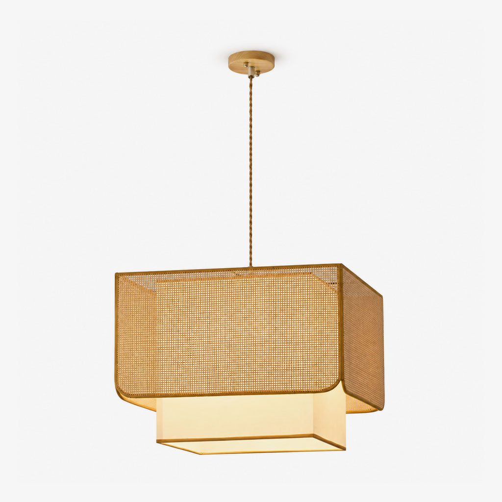 Yarrowford Geweven rotan hanglamp