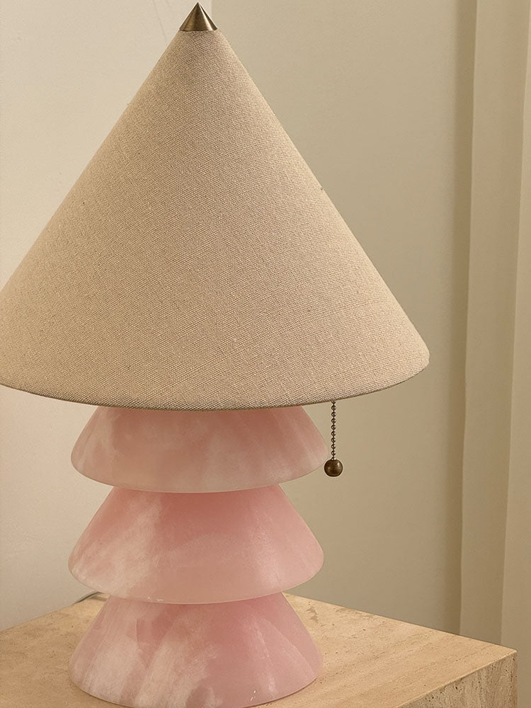 Pyramid Retro marmeren tafellamp
