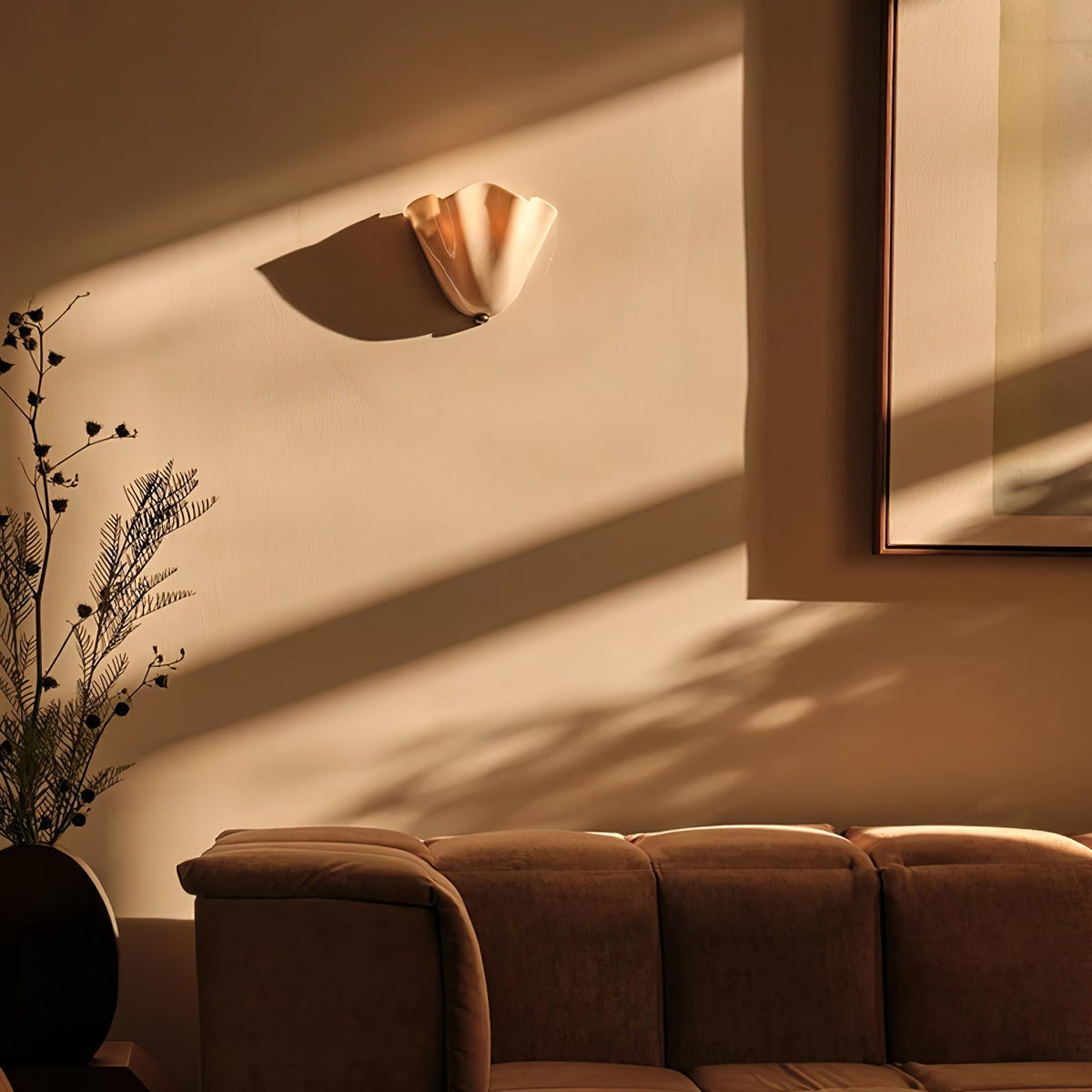 Renenielle wandlamp Zachte Curves