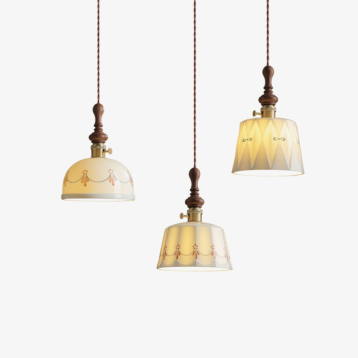 Ceraeyre Vintage Keramische hanglamp