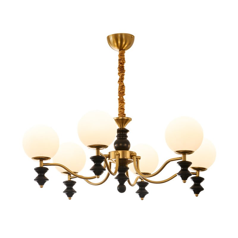 Ordore Traditionele Elegantie Vintage Houten Kroonluchter