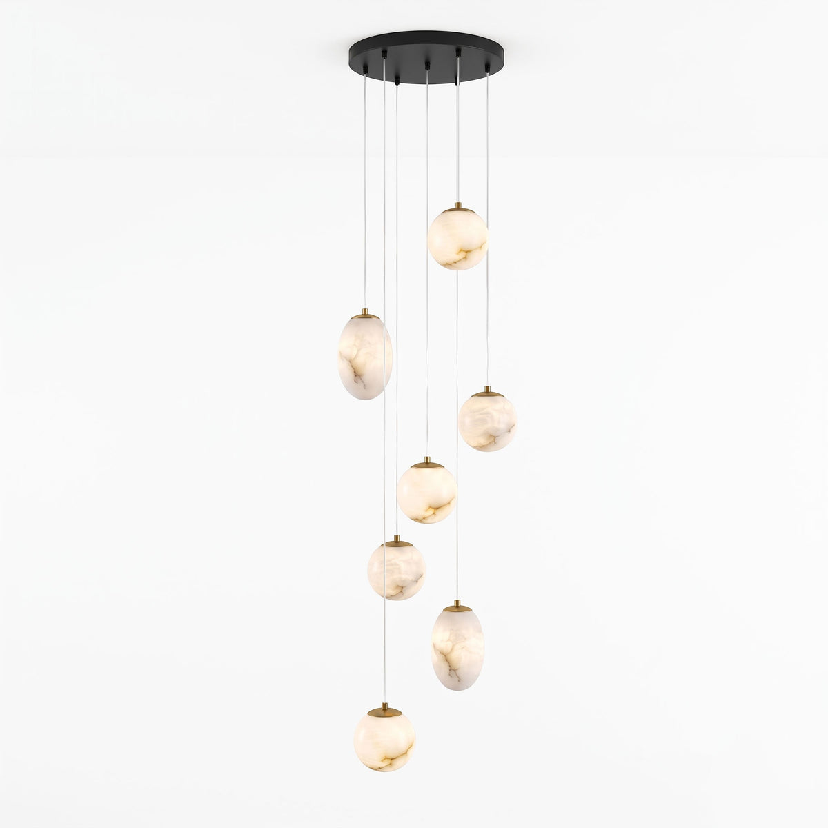 Norik Minimalistisch Albast Hanglamp