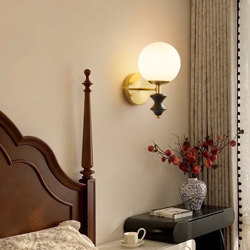 Kios bollen wandlamp