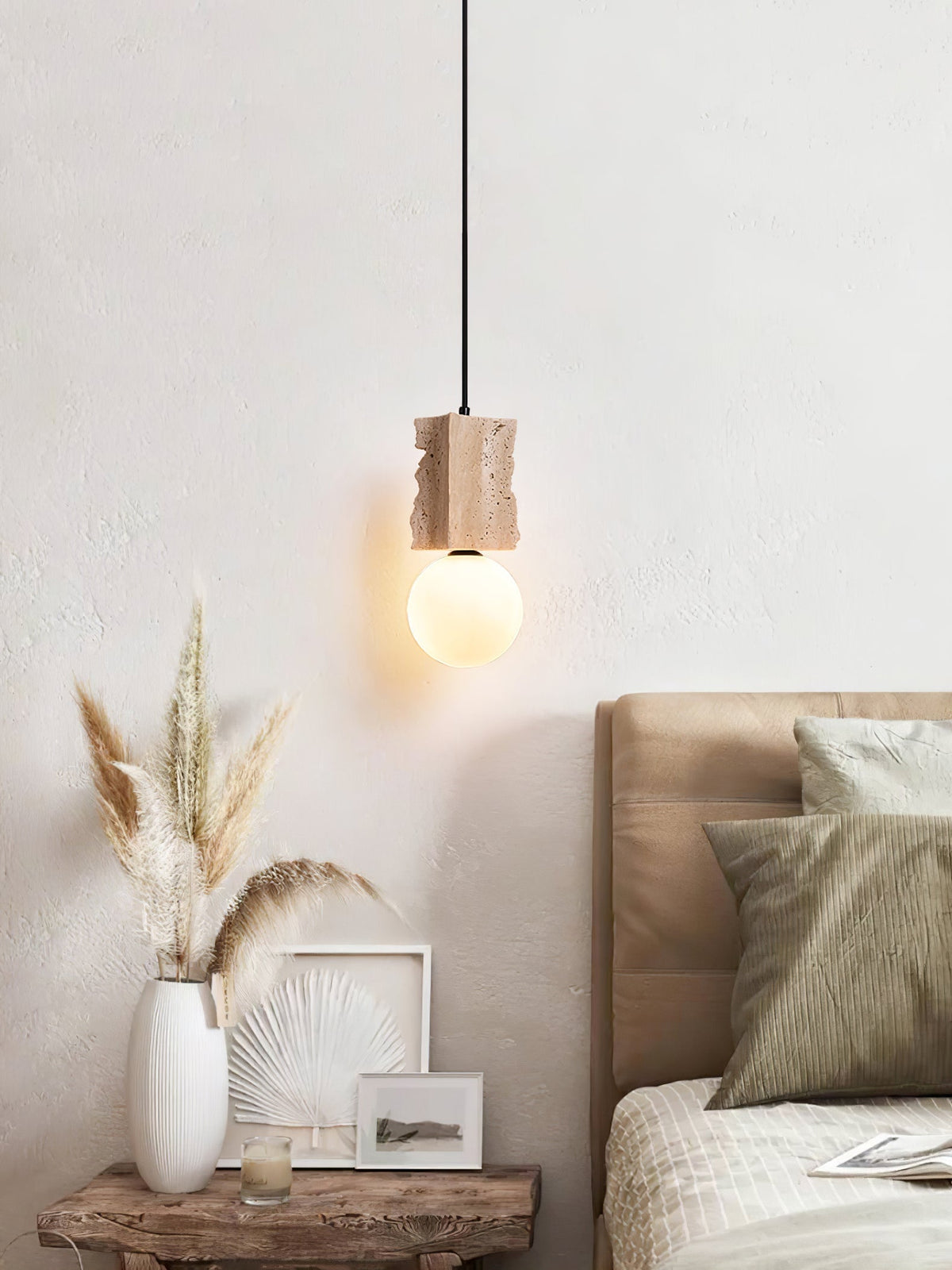 Travertin Raw Edge hanglamp