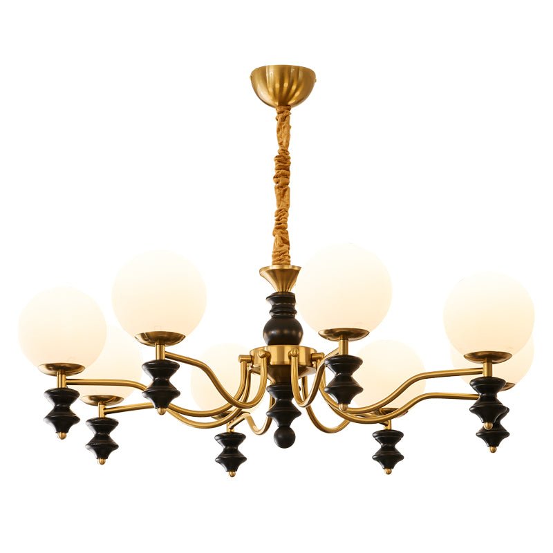Ordore Traditionele Elegantie Vintage Houten Kroonluchter