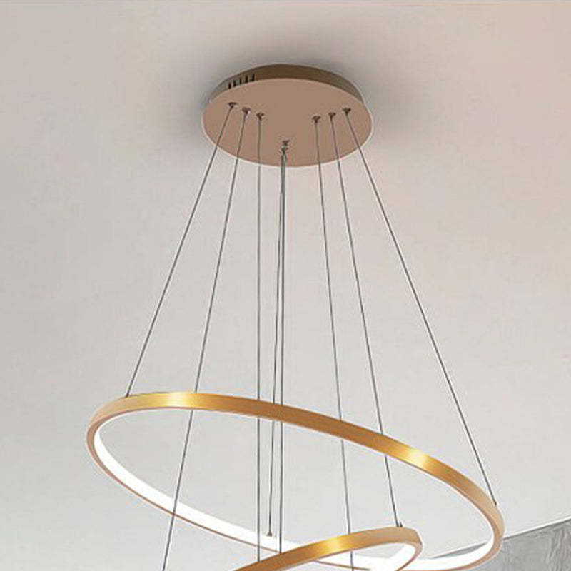 Alonza Design LED Hanglamp Gouden Wit Zwart Metaal Glas Eetkamer