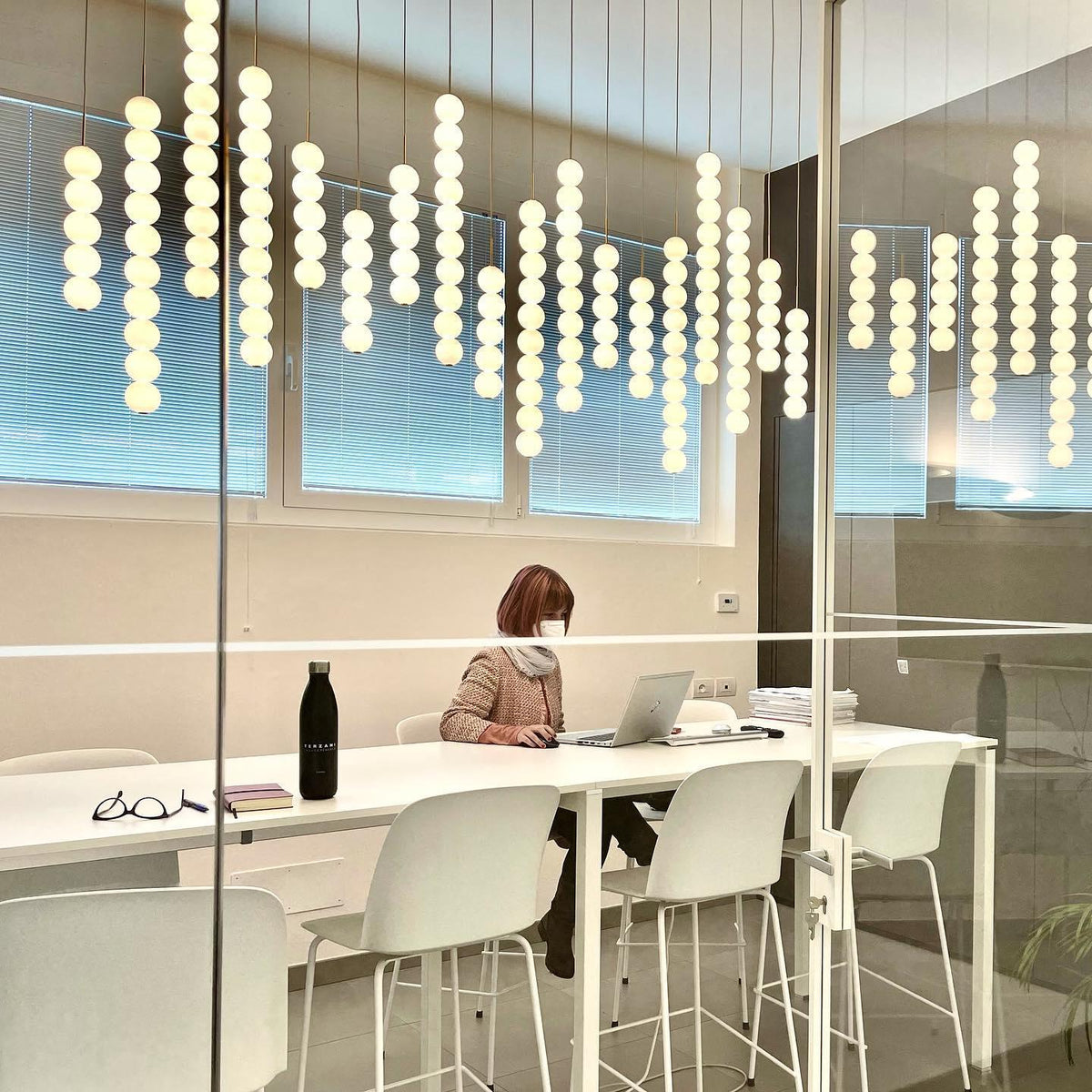 Fray Kunststof artistieke hanglamp