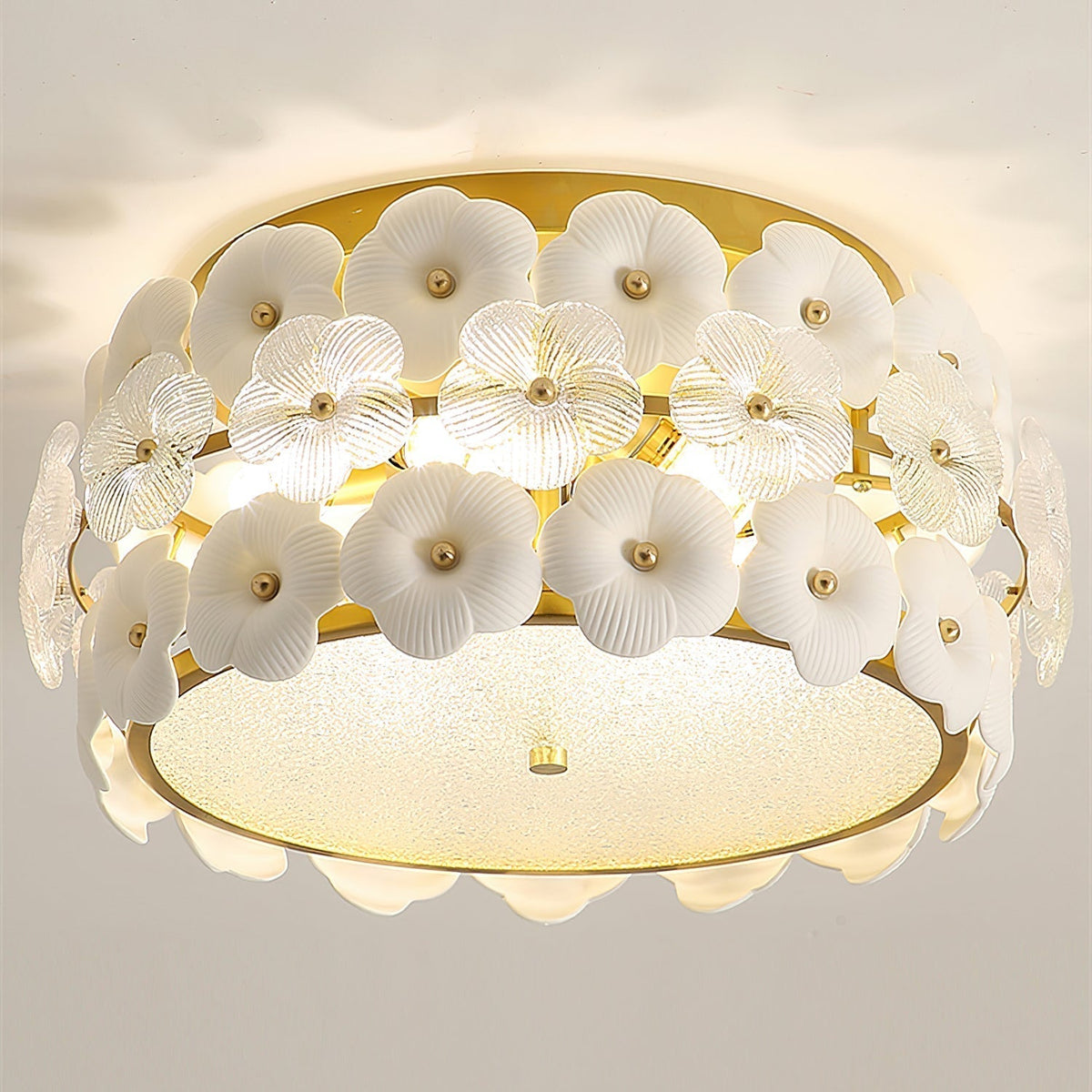 Calisel plafondlamp goud