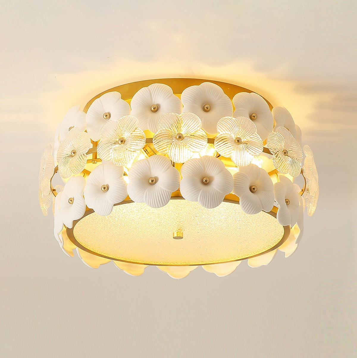 Calisel plafondlamp goud