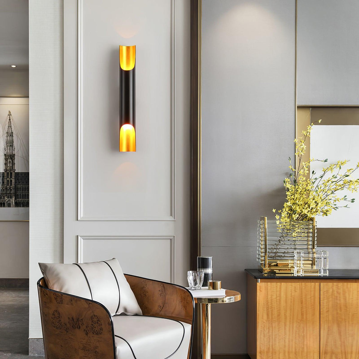 Elaalette wandlamp