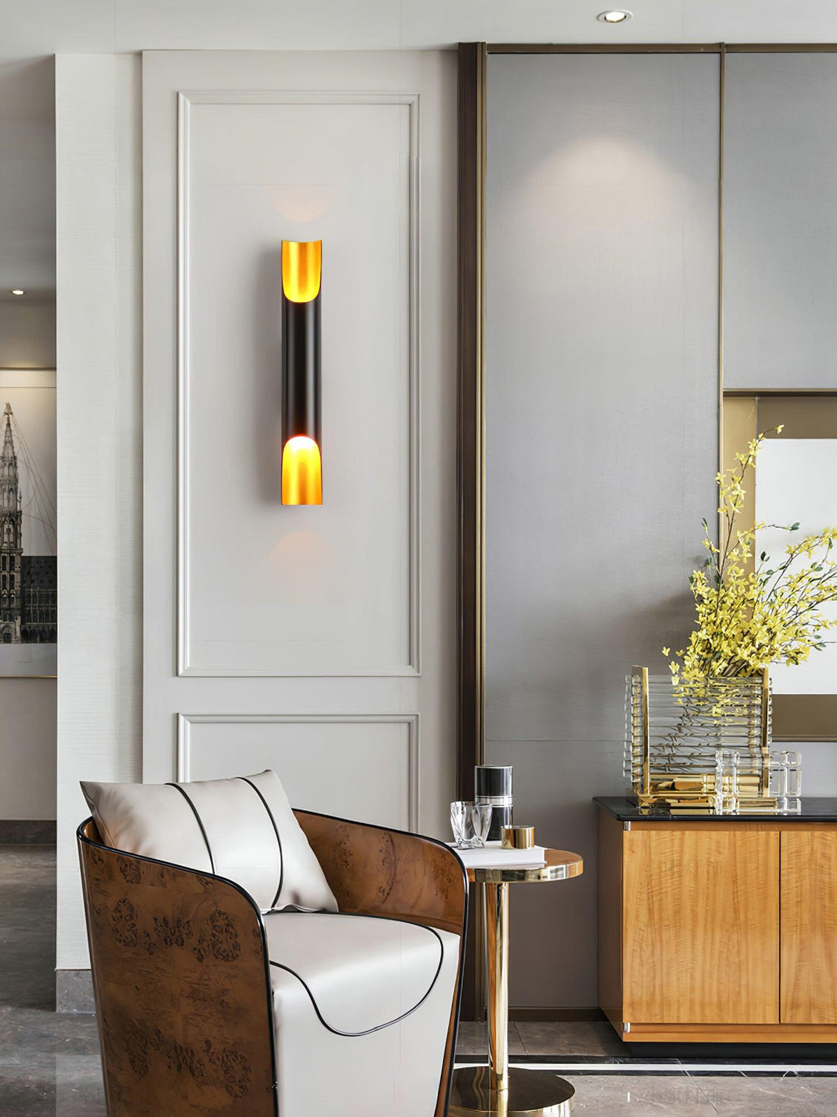 Elaalette wandlamp