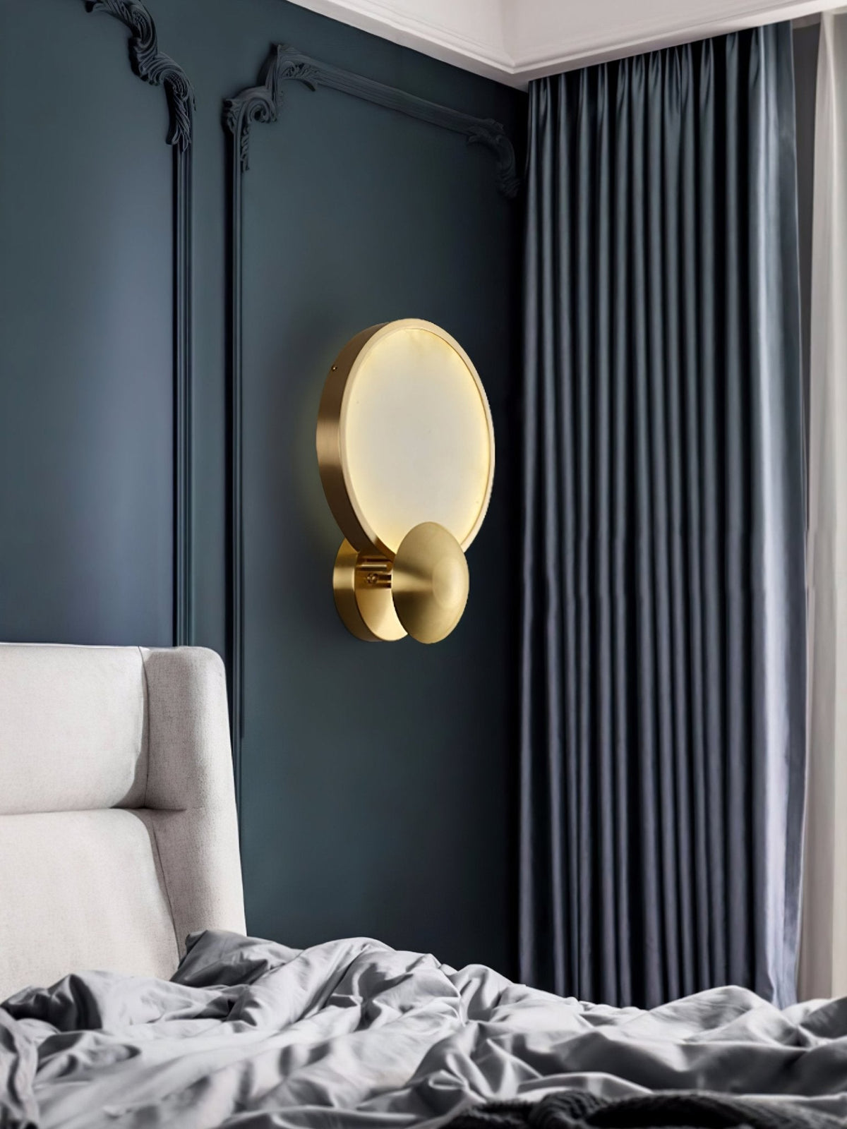 Avenuelia albasten wandlamp