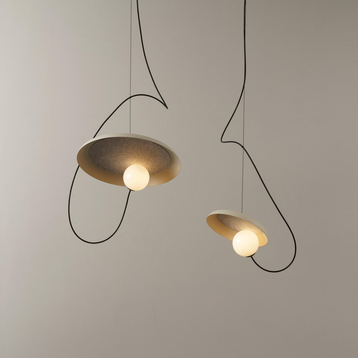 Acoustic hanglamp