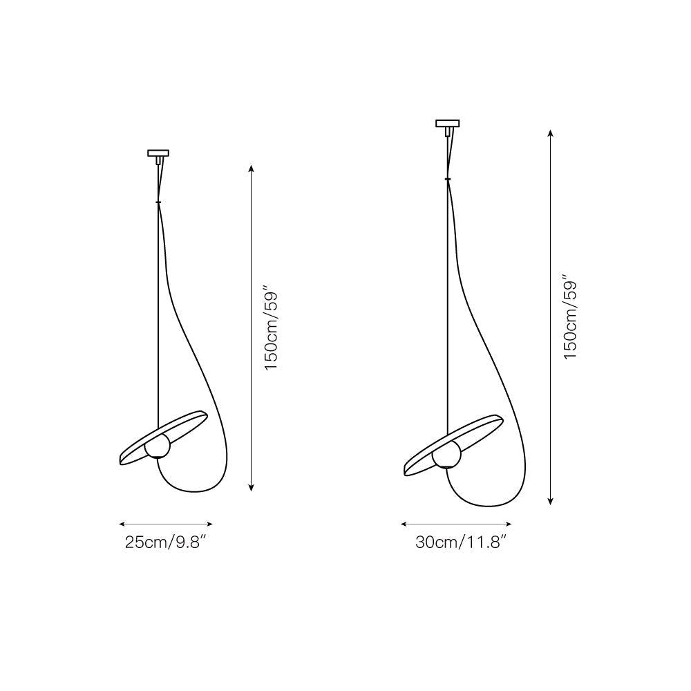 Acoustic hanglamp